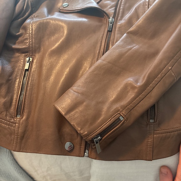 Petite Leather Jacket - Picture 3 of 6